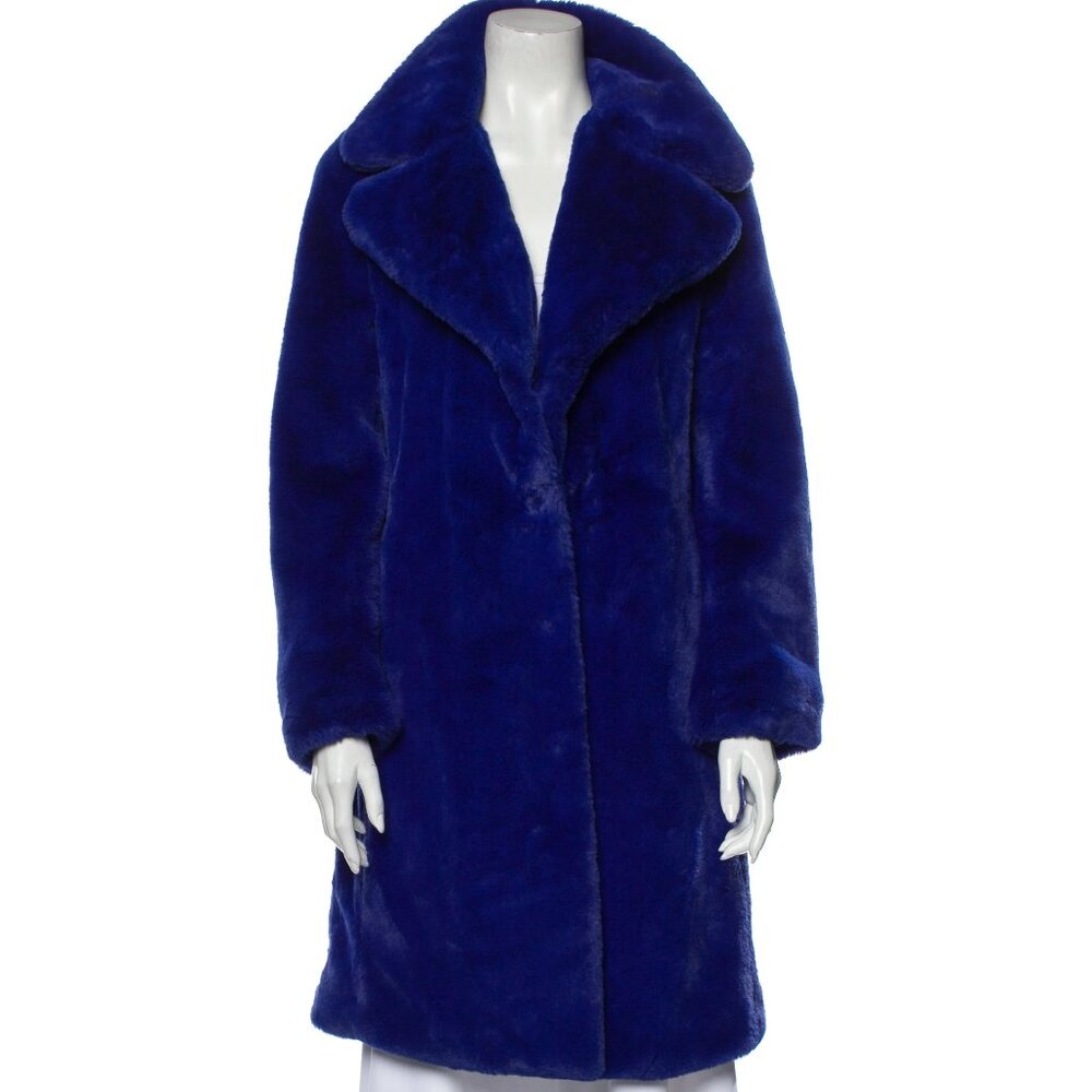 AVEC LES FILLES Faux Fur Coat XS